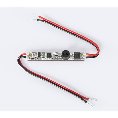Mini Sensor Interruptor Sin Contacto para Tiras LED 12-24V DC Monocolor / CCT / RGB / RGBW / RGBWW (1/3)