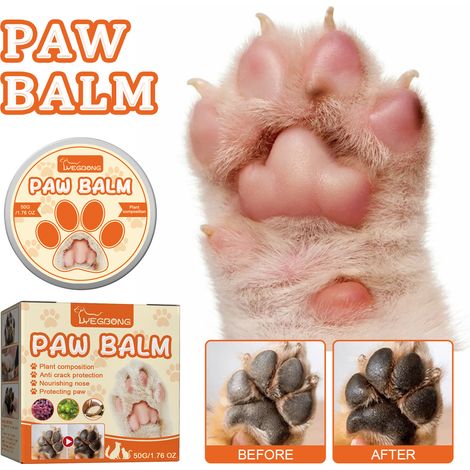 Pfotenbalsam für Haustiere – Beugt trockenen und rissigen Pfoten vor, spendet Feuchtigkeit für Hunde- und Katzenpfoten – 50 g -- BIEMMEDUE (1/5)