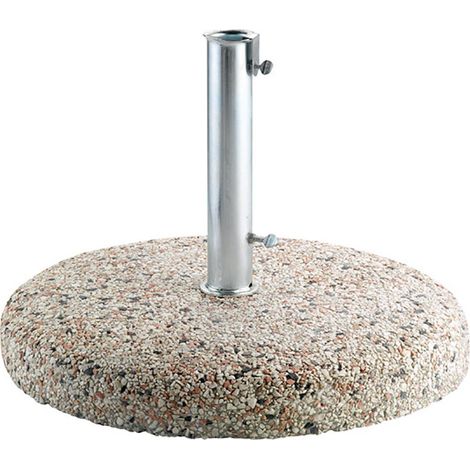 Base per Ombrellone da Giardino Ø55 in Graniglietto 50Kg Vorghini UnShake