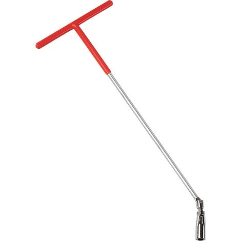 Chiave svitacandele snodabile manico lungo - 14 mm (1/2)