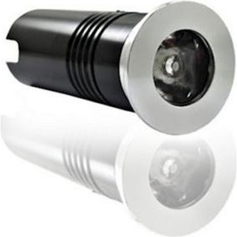 Faretto Incasso Led 1W Luce Rossa Segnapasso Calpestabile Esterno 240Lm (1/5)