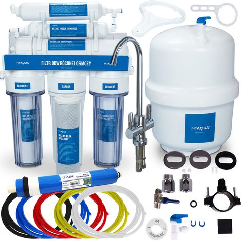 Filtre à eau par osmose inverse + minéralisateur (1/5)