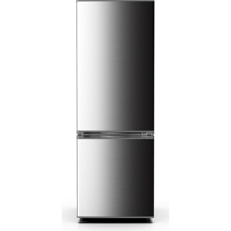PKM Kühlgefrierkombination KHKG173IXC Inox 161L Kühlschrank LED (1/5)