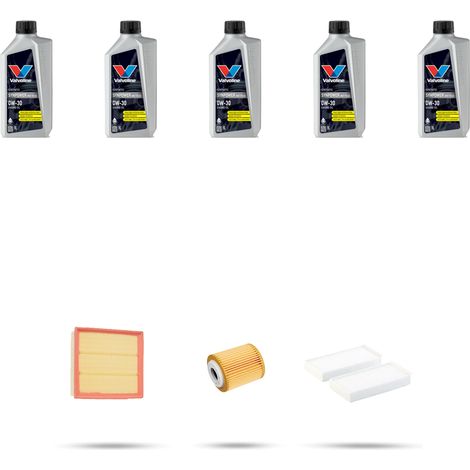 Kit tagliando 3 FILTRI e 5L OLIO compatibile con Fiat Scudo III 1.5 Multijet 75kw dal 2022 (1/5)