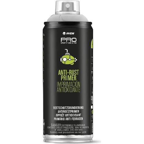 Primer anticorrosivo grigio mtn Pro per ruggine 400 ml (1/5)