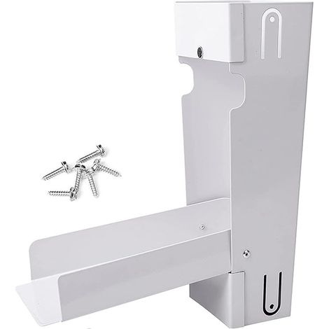 Récupérateur d'eau de pluie - Pour tuyaux rectangulaires de 2 à 3 pouces - Acier inoxydable - Blanc
