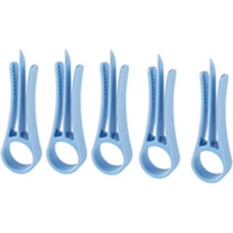 Netzwerkkabel-Entwirrungswerkzeug (5er-Pack), Kabelglätter für CAT5 blau (1/5)