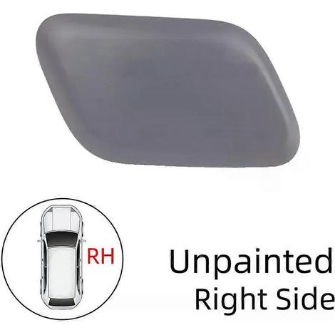 Pour Ford Kuga 2013-2017 et Escape 2017-2019 : cache-gicleur de lave-phares avant (côté droit). Couleur : non peint. (1/4)