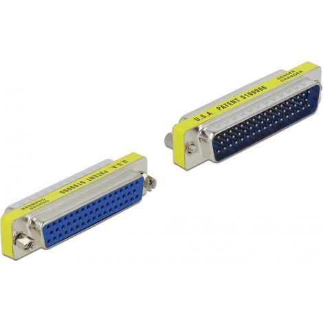 Delock Adaptador Sub-D de 50 pines macho a hembra - Port Saver