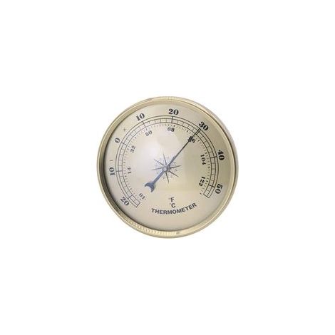 BRAVIX Innen- und Außenthermometer, 90-mm-Hygrometer, Innen- und Außentemperaturmonitor, Hygrometer für Klimaanlagen