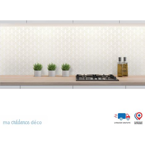 Crédence : Rosace art déco doré - Alu composite - 60 - 120 (1/3)