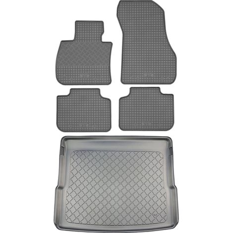 BMW X1 F48 SUV (5 porte) da marzo 2020 SET - tappetini in gomma per auto + tappetino per il bagagliaio (1/5)
