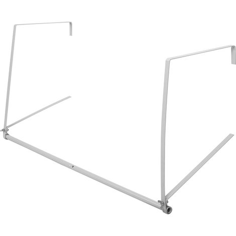Porte-Linge Pour Climatisation - Support Métallique Anti-Vent - Séchage Intérieur Sans Perçage - 1 Pièce (1/5)