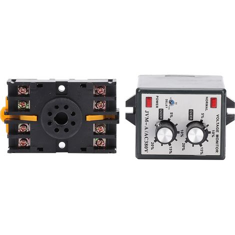 Protecteur De Sequence De Phase - Surveillance De Circuit Triphasé 380 V Ac - Détecteur De Perte De Phase Et Erreur De Séquence - 1 Pièce (1/5)