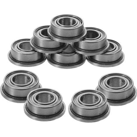 10 roulements à billes de précision à bride en acier (1/5)