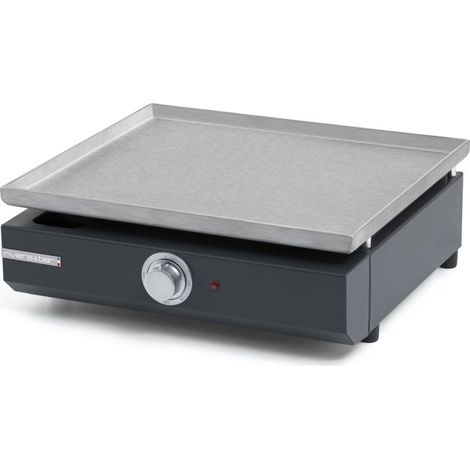 Plancha Pro Inox 1 zone QPL1130 - Riviera-et-Bar (1/3)