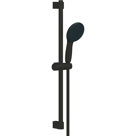 Ensemble de douche 2 jets 8l avec barre 600 mm Tempesta 110 Matt Black