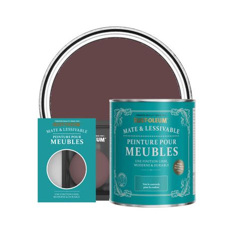 Peinture pour Meubles Mate & Lessivable - Mûre (1/3)