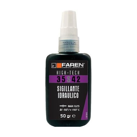 SIGILLANTE IDRAULICO 35S42 FAREN - ML 50- 6 pezzi