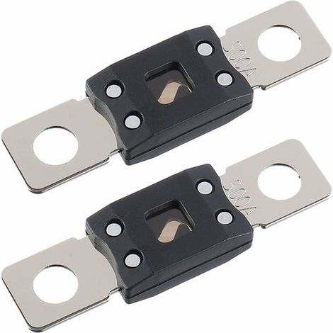 Fusible de rosca, apto para coches, camiones, vehículos de construcción, autobuses y autocaravanas, 350A (2 unidades)