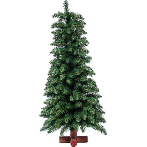 ARPIMEX Albero di Natale Sherwood H 75 Cm Base Legno