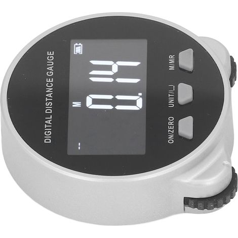 Elektronischer Rolllineal mit Digitalanzeige 199,999 m, Skalenmessgerät mit Halbleiter-Mikroprozessor, tragbares Messgerät. (1/5)