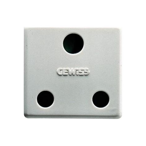 PRISE 2P+T 16A BRITISH STD ECL.SY/WT GEWISS GW20209