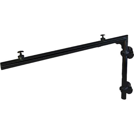 Glaswerk Westfalen - SET Supporto a L per pensilina in vetro - acciaio inoxnero (1/3)
