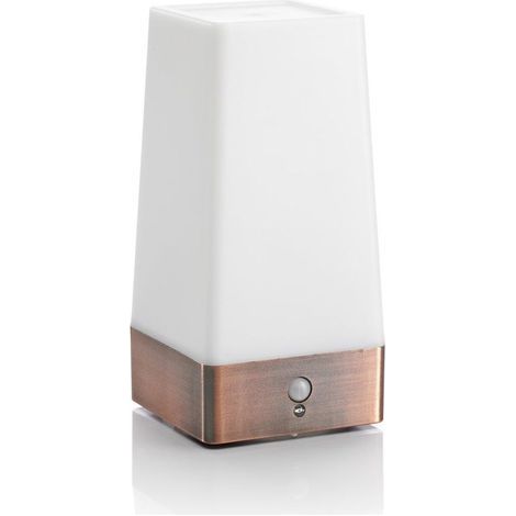 Lampe de bureau à capteur de présence humaine-Super lumineux-DIRIGÉAlimentation par batterie-Veilleuse de couloir (1/5)