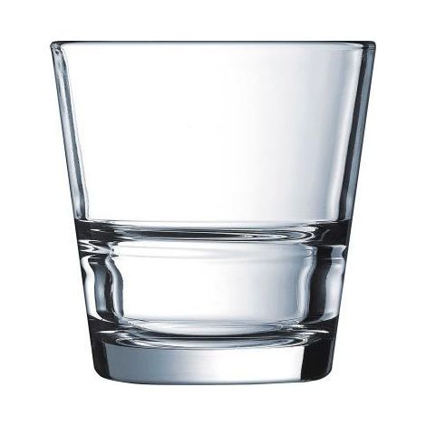 ARCOROC Trinkglas Arcoroc STACK UP 8,52 x 9,2 cm (D. x H) 260ml Glas glasklar 6 St./Pack. (1/2)