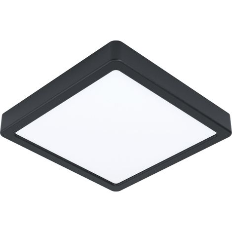 EGLO - Fueva-Z ceiling lamp black 21x21 - TW - Zigbee, Bluetooth