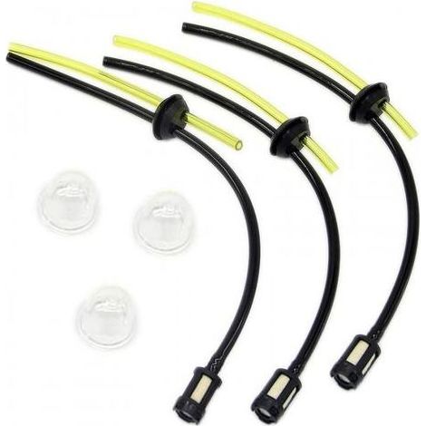 Kit de filtre à essence universel Joint de tuyau d'essence pour débroussailleuse tondeuse tondeuse débroussailleuse taille-haie élagueur (1/5)