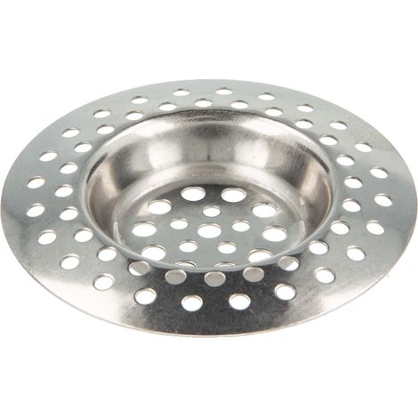 tecuro Edelstahl Abflusssieb für Spülenablauf - Ø 70 mm (1/4)