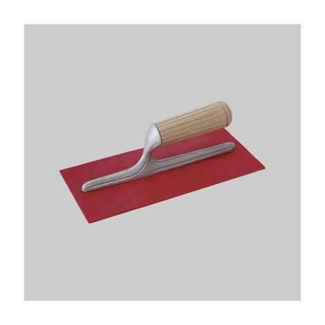 FRATTONE LISCIO MANICO LEGNO CERATO 28x12 cm - MADE IN ITALY