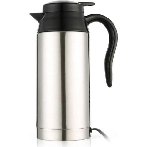 Tasse chauffante électrique avec manchon, mug chauffant portable en acier inoxydable pour voiture (1/5)