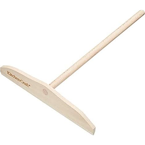 KitchenCraft Esparcidor para Crepes de Madera 17.1 x 24 x 3.7 cm
