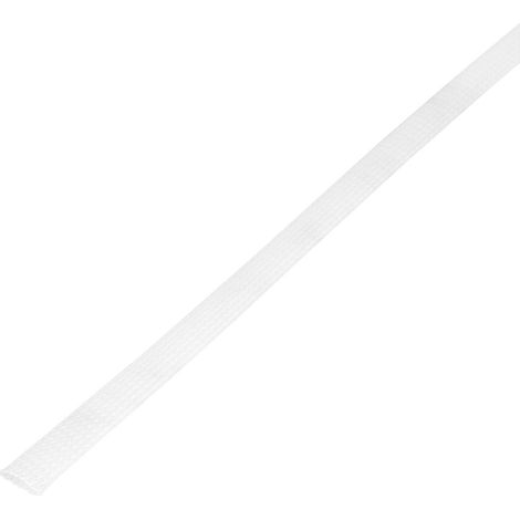TRU COMPONENTS 1572564 CBBOX1015-WT Geflechtschlauch Weiß PET  10 bis 15 mm 10 m