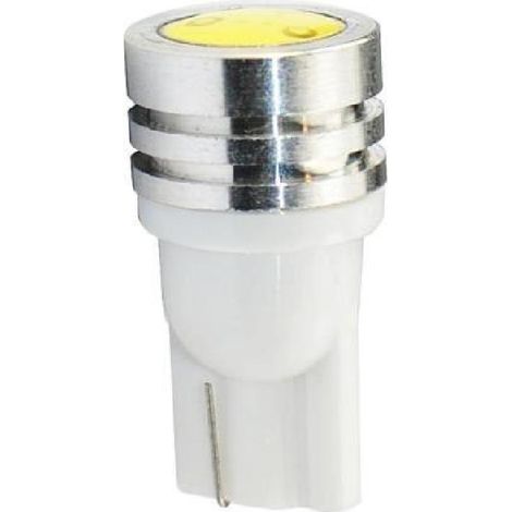 2 Ampoules LED HP T10 W5W 12V 1.1W Blanc