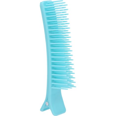 1 Pinces à Cheveux Longues Anti-Dérapantes pour Coiffure, Accessoire de Salon, Maintien des Mèches, Bleu (1/5)