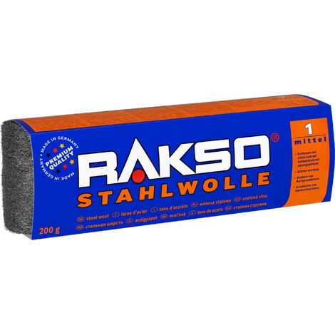 Rakso Stahlwolle mittel 1 - 10124