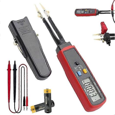 Testeur de courant, moniteur de fusibles, testeur de fusibles automobiles, compatible, moniteur de courant de fusibles larges et ATC, lampe torche intégrée, excellente qualité. (1/5)