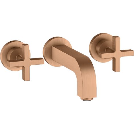hansgrohe AXOR Citterio Mezclador de lavabo de 3 agujeros