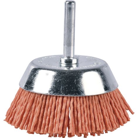 Makita Spazzola a tazza in nylon grossolano - 63 mm