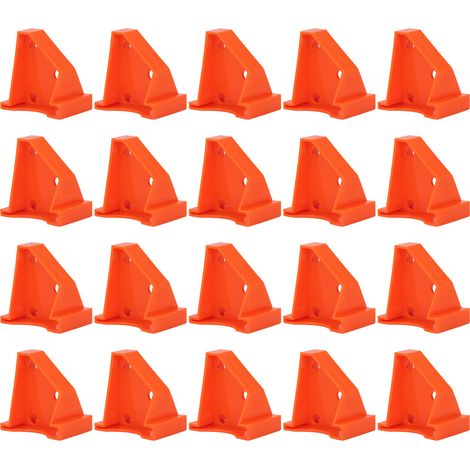 Lot de 20 cales d'espacement pour planchers (1/4 pouce et 1/2 pouce) – Outil d'installation pour planchers stratifiés, en bois franc et en vinyle de type LVT