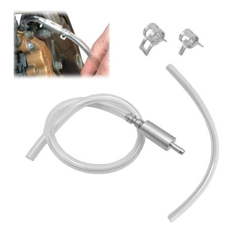 Tuyau De Purge Frein, Kit Universel D'outils Ravitaillement Pour Moto, Frein Voiture, Outil Tube, D'aspiration à Valve Unidirectionnelle (1PC) 1pc - (1/5)