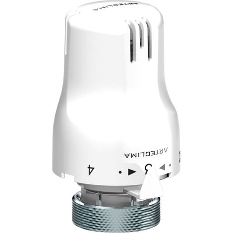 Comando termostatico testa termostatica con sensore a liquido arteclima 39001
