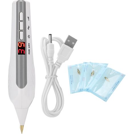 Sourcil LED USB anti-taches brunes et grains de beauté stylo électrique soin visage machine épilation (1/5)