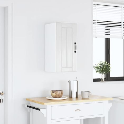 Maison Exclusive - Pensile da Cucina Lucca Bianco Lucido in Legno Multistrato