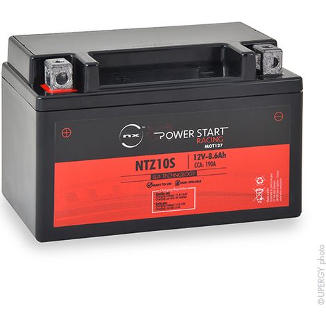 Batterie moto FULBAT FTZ10S GEL - 12V 8.6Ah (1/3)