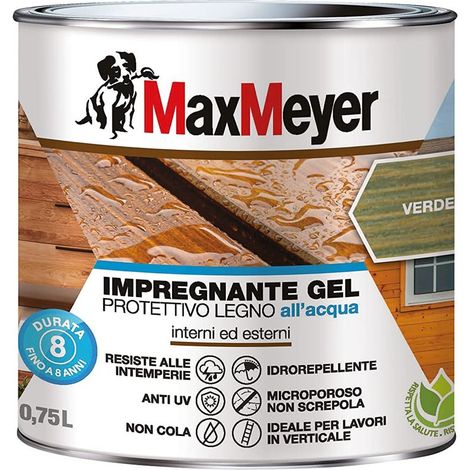 Impregnante Acqua Gel Verde Litri 0,75 (1/5)